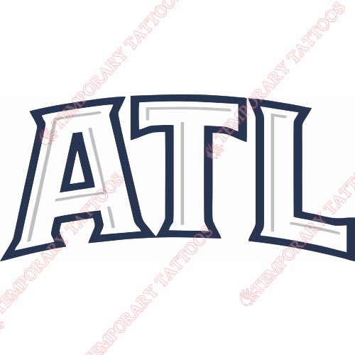 Atlanta Hawks Customize Temporary Tattoos Stickers NO.905